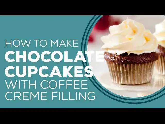 Video thumbnail for Chocolate Cupcakes with Coffee Creme Filling - Blast From The Past