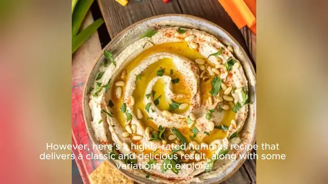 Video thumbnail for best hummus recipe