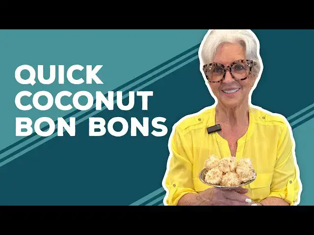 Video thumbnail for Love & Best Dishes: Quick Coconut Bon Bons Recipe | Toasted Coconut Marshmallows