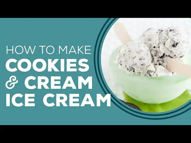 Video thumbnail for Easy Homemade Cookies 'n Cream Ice Cream - Blast From The Past