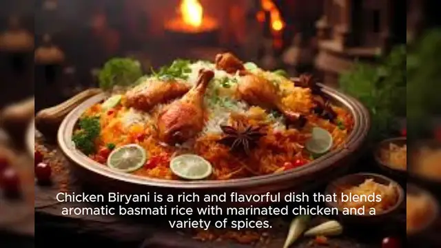 Video thumbnail for Chicken Biryani