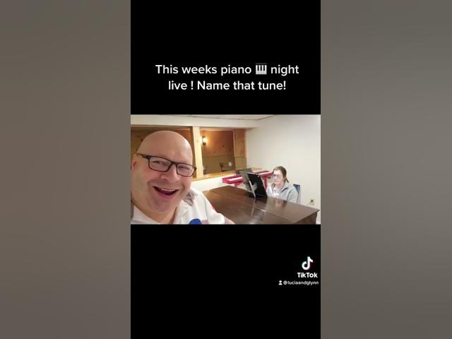 Video thumbnail for This weeks piano night live with Lucia and Glynn