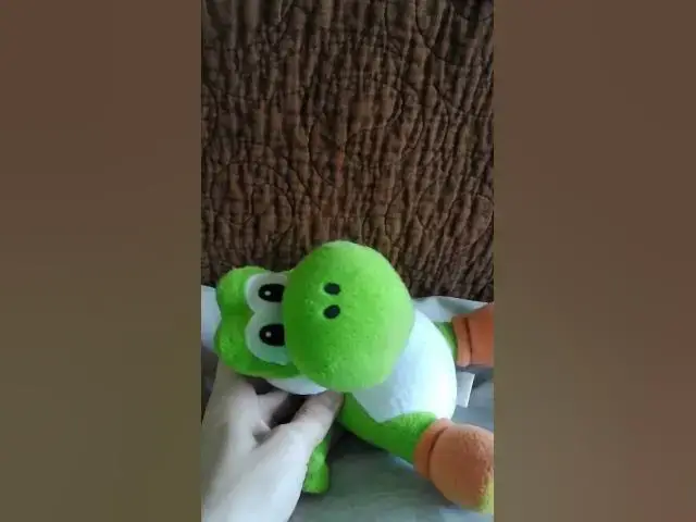 'Video thumbnail for Yoshi’s therapy session #plush #funny #mario #bobomb #yoshi'