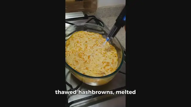 Video thumbnail for hash brown casserole recipe