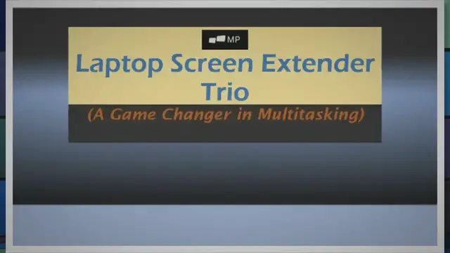 'Video thumbnail for Laptop Screen Extender Trio 2023: The Power of Three Screens'