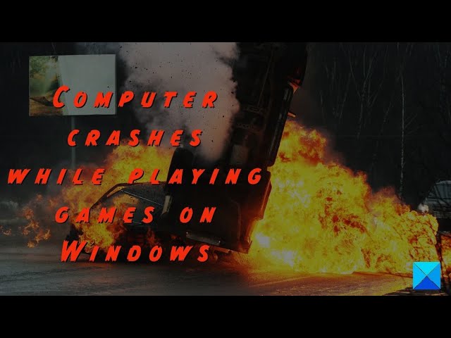 Video thumbnail for Computer crashes while playing games on Windows