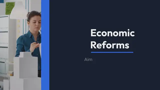 Video thumbnail for Impact of Economic Reforms on Financial Markets