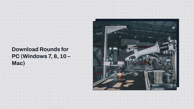 Video thumbnail for Download Rounds for PC (Windows 7, 8, 10 – Mac)