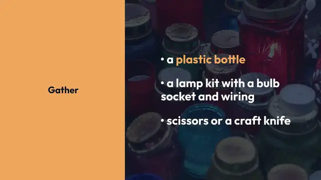Video thumbnail for Creative Easy Lamp Idea Using Plastic Bottles