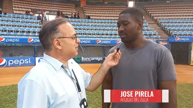 Video thumbnail for Entrevista a JOSE PIRELA: "Estoy feliz de estar nuevamente con las AGUILAS del ZULIA"