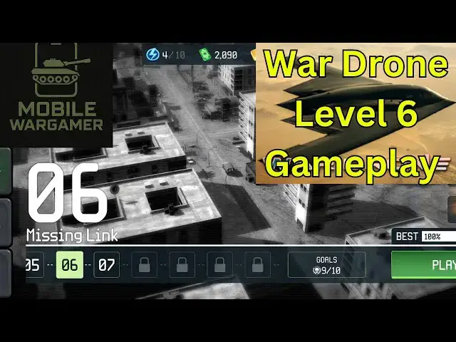 'Video thumbnail for 2025 War Drone Level 6 Gameplay'