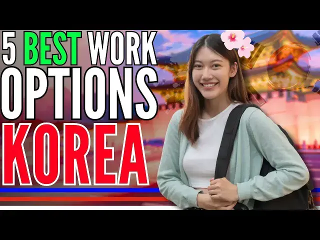 Video thumbnail for 5 Work Opportunities in South Korea for International Students