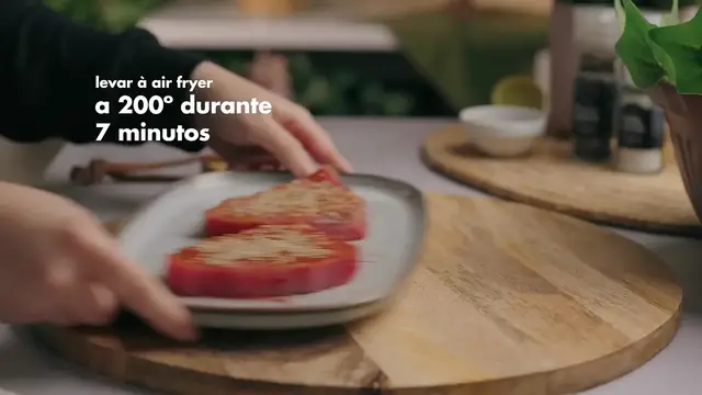 Video thumbnail for Bife de Atum na Air Fryer