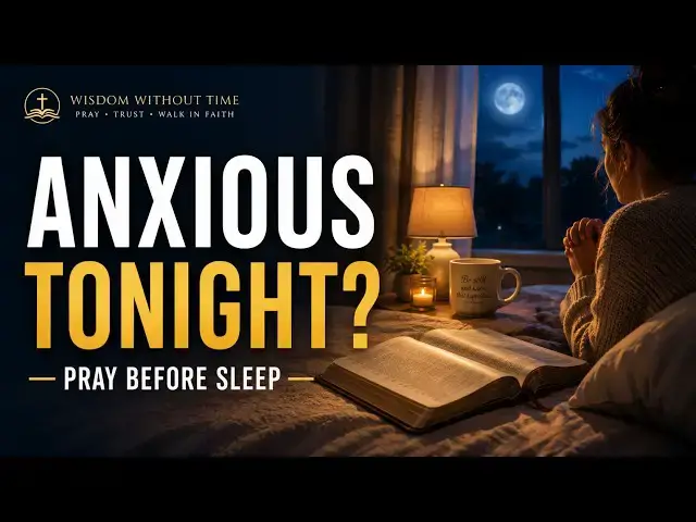 Video thumbnail for If You’re Anxious, Pray This Before You Sleep Tonight