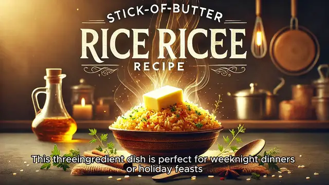 Video thumbnail for Stick-of-Butter Rice Recipe