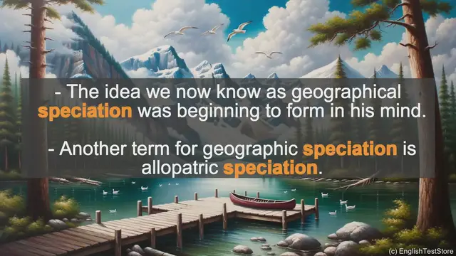 Video thumbnail for Speciation In Sentences - Examples Of Speciation In Sentences
