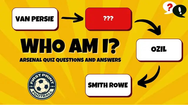Video thumbnail for WHO AM I? ARSENAL EDITION | Football Quiz Questions and Answers