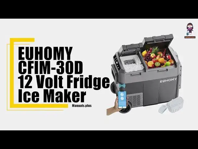 'Video thumbnail for EUHOMY CFIM-30D 12 Volt Fridge Ice Maker: Features and FAQs Explained'