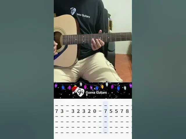 Video thumbnail for Last Christmas Guitar Tutorial (easy xmas song for beginners) - Guvna Guitars
