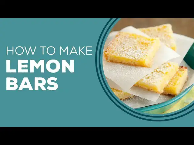Video thumbnail for Lemon Bars & Honey Bars Recipes - Blast from the Past