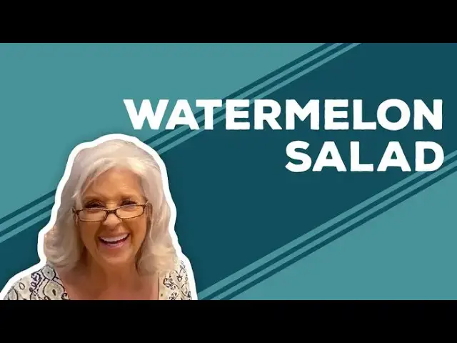 Video thumbnail for Quarantine Cooking: Watermelon Salad with Mint Leaves & Feta Cheese Recipe