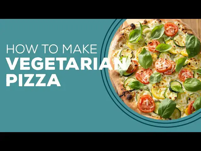Video thumbnail for Blast from the Past: Vegetarian Pizza Recipe | Ranch Pizza Recipe In Oven at Home