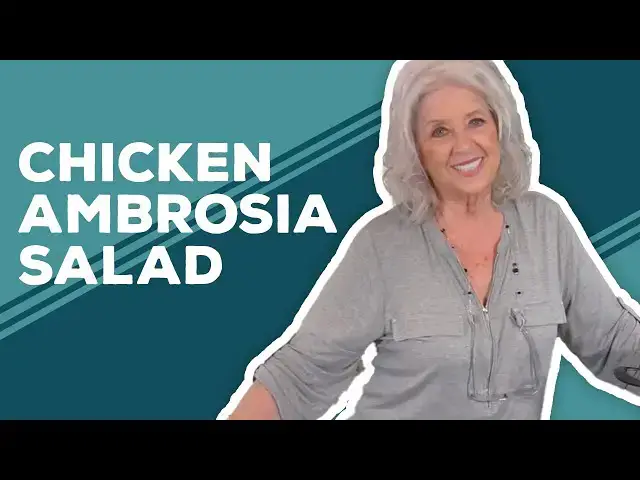 Video thumbnail for Love & Best Dishes: Ambrosia Chicken Salad Recipe
