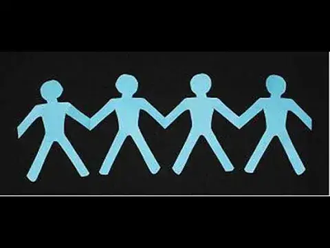 Video thumbnail for Bonecos de mãos dadas  - Dicas de Kirigami