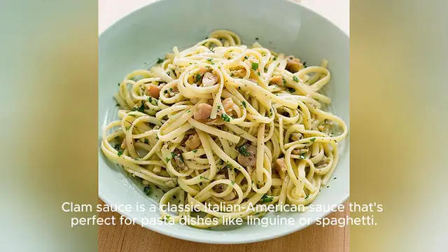 Video thumbnail for clam sauce recipe