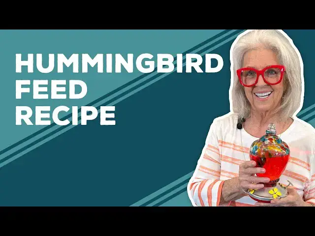 Video thumbnail for Love & Best Dishes: Hummingbird Feed Recipe | How to Make Hummingbird Nectar