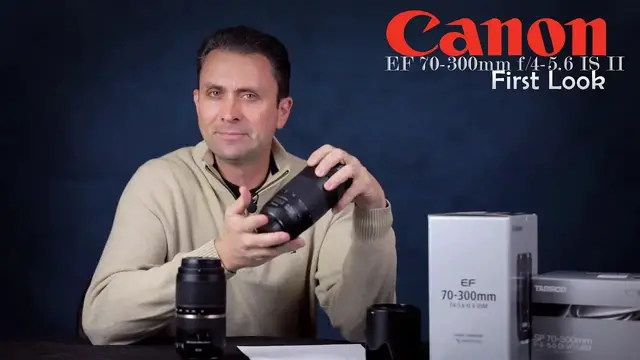 Video thumbnail for Canon 70-300mm f/4-5.6 IS II USM |  First Look