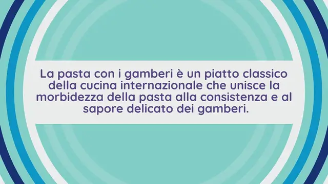 Video thumbnail for Pasta Con Gamberetti