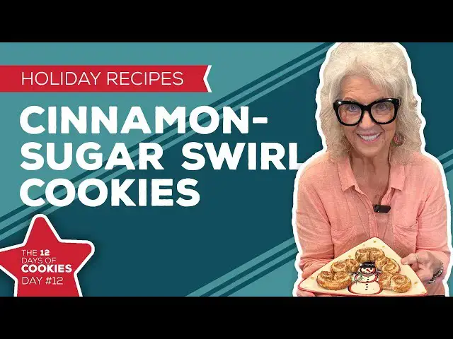 Video thumbnail for Holiday Cooking & Baking: Cinnamon-Sugar Swirl Cookies Recipe | 12th Day of Christmas Cookies