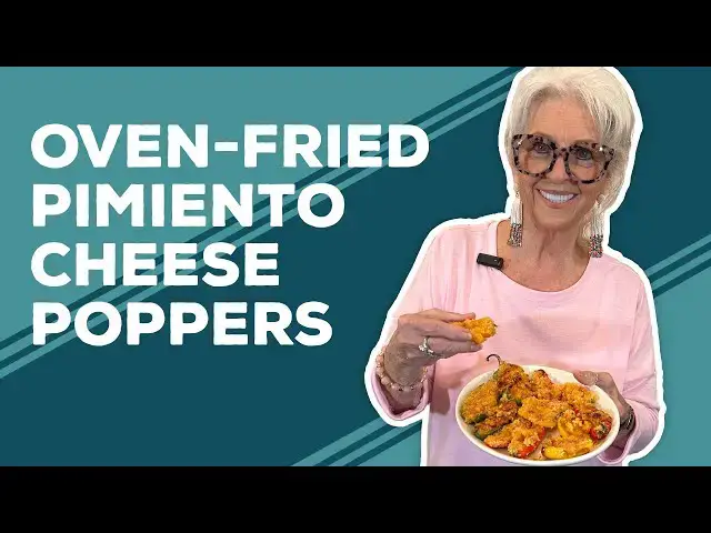 Video thumbnail for Love & Best Dishes: Oven-Fried Pimiento Cheese Poppers Recipe | Air Fryer Jalapeño Poppers