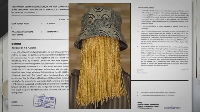 'Video thumbnail for BREAKING News: Court Rules Against Anas in Land ‘Fraud’ Case; Fines Him Gh¢100,000'