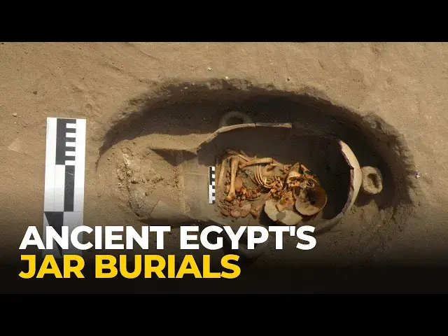 Video thumbnail for Ancient Egypt's Jar Burials: Unraveling the Secrets of Rebirth and the Afterlife