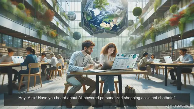 Video thumbnail for English Conversation for Informatics Engineering: AI in Personalized Shopping Assistant Chatbots