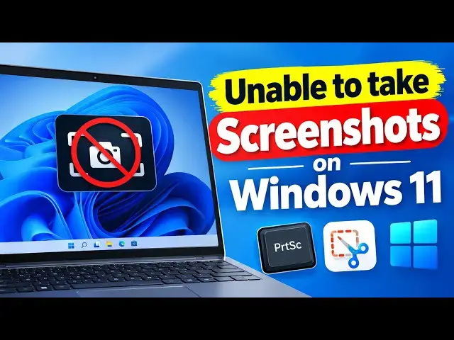 Video thumbnail for Unable to take screenshots on Windows 11