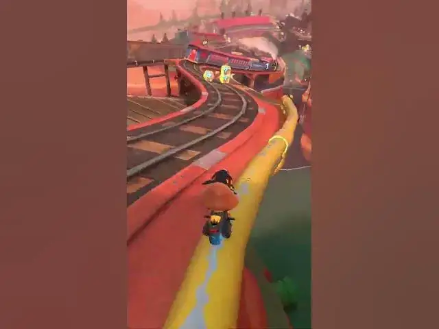 'Video thumbnail for I love whistle stop summit #mariokartworld #mariokart #racing'