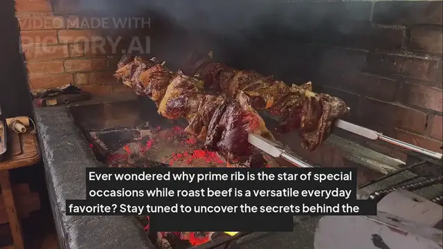 Video thumbnail for Roast Beef vs Prime Ribs Whats the Difference