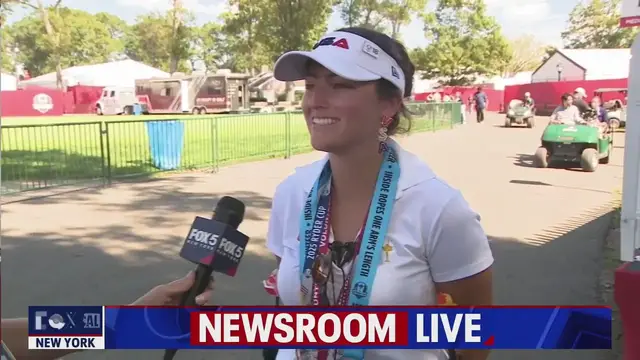 'Video thumbnail for Interview with manager of Ryder Cup volunteers'