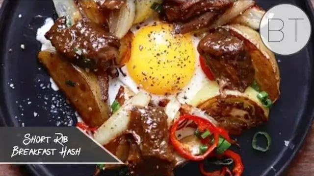 'Video thumbnail for Short Rib Breakfast Hash'