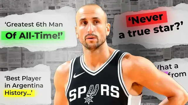 'Video thumbnail for athlete anthology: manu ginobili's lone star: the spurs dynasty & olympic glory'