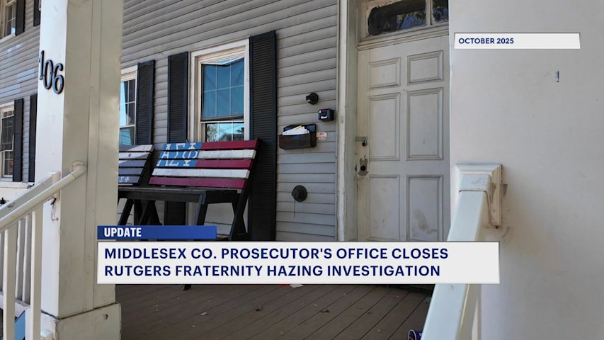 Video thumbnail for Prosecutors close investigation into alleged Rutgers hazing incident that critically injured student