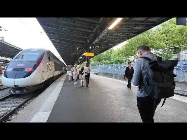 'Video thumbnail for Paris to Luxembourg on High Speed Train 2025'