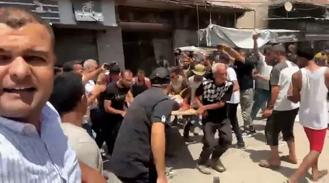 Video thumbnail for Israeli forces target Gaza’s Al-Aqsa hospital