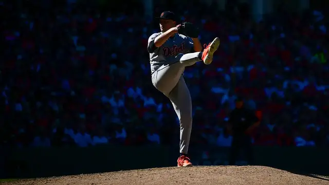 'Video thumbnail for Tigers Take Game One Behind Skubal Domination'