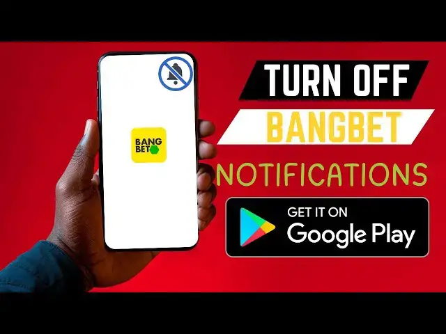 'Video thumbnail for How To Stop Pop Up Notifications From BangBet App'