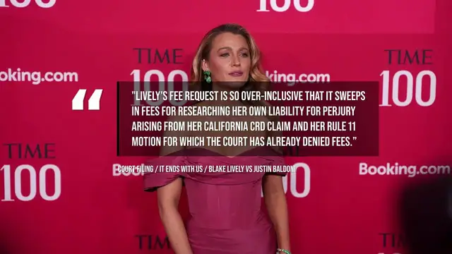 Video thumbnail for NEWS OF THE WEEK: Justin Baldoni asks judge to deny Blake Lively's $8 million legal fee request.