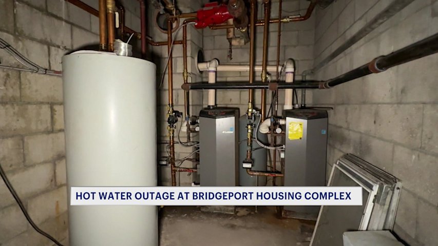Video thumbnail for Weeklong hot water outage at Bridgeport complex fuels calls for action